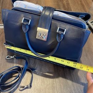 Michael Kors leather satchel